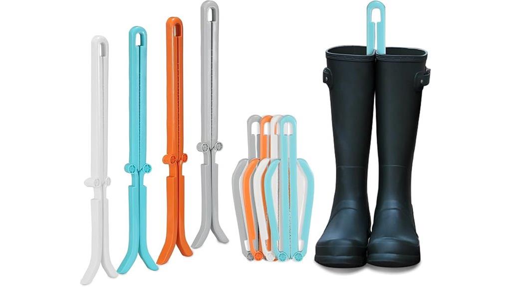 adjustable boot stand clips