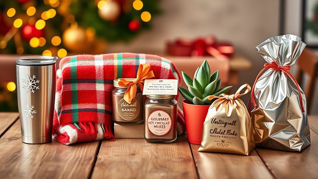 affordable festive coworker gifts