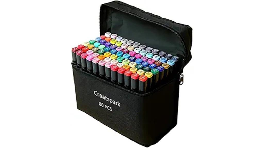 alcohol based dual tip markers