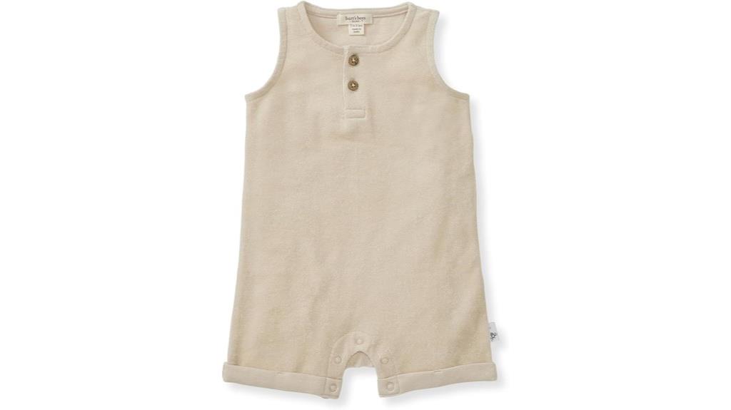 baby sleeveless romper set