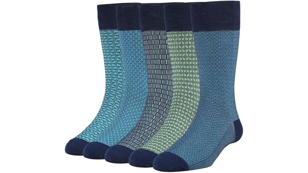 bamboo fiber patterned socks