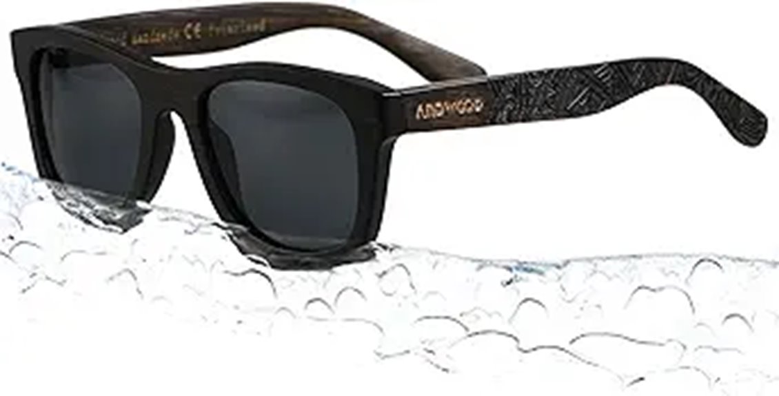 bamboo polarized unisex shades