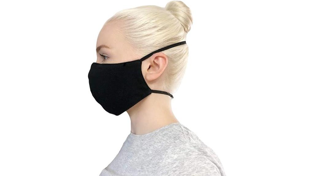 black face masks adults