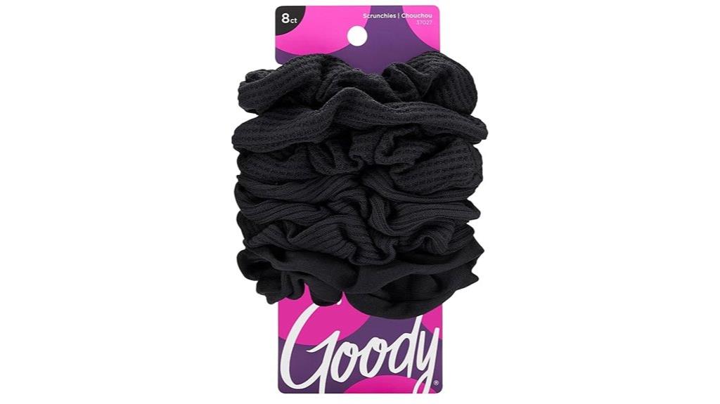 black goody ouchless scrunchies