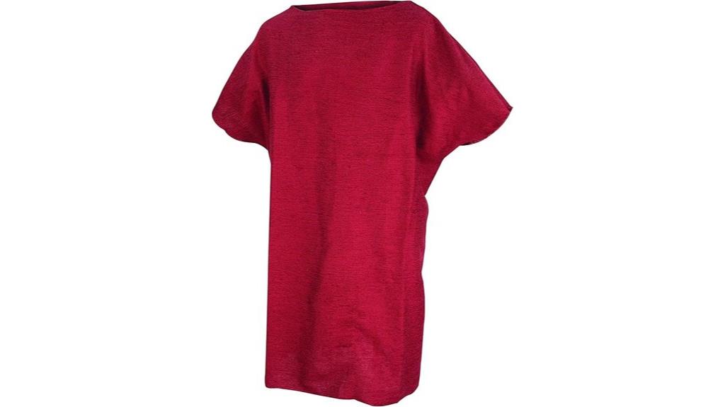 burgundy roman legion tunic