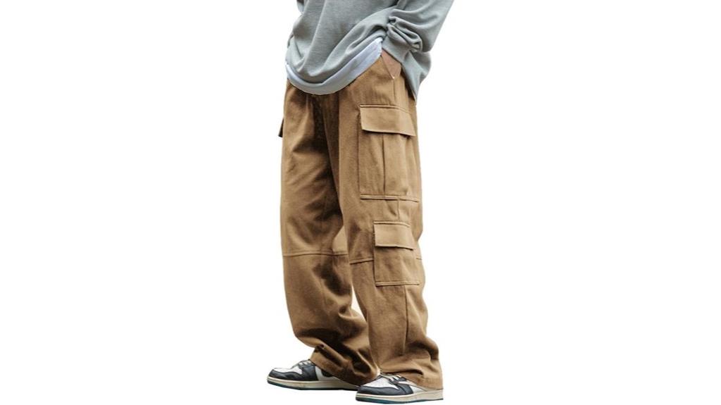 cargo pants with drawstring