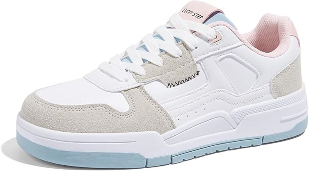 casual lace up sneakers