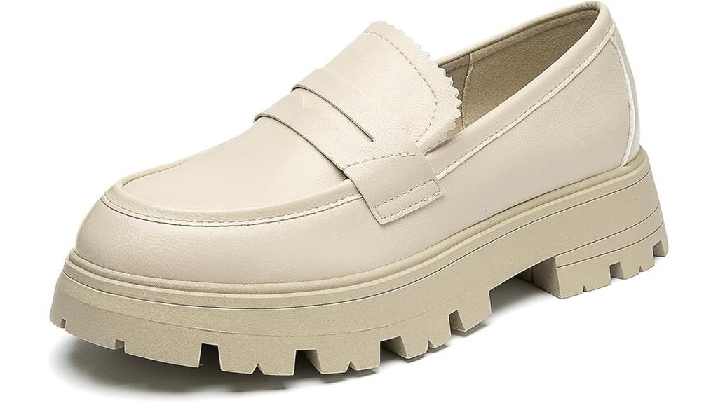 chunky loafers for women