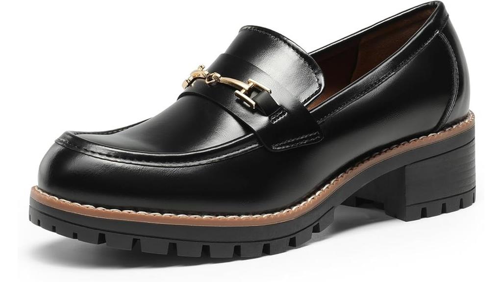 chunky loafers for women
