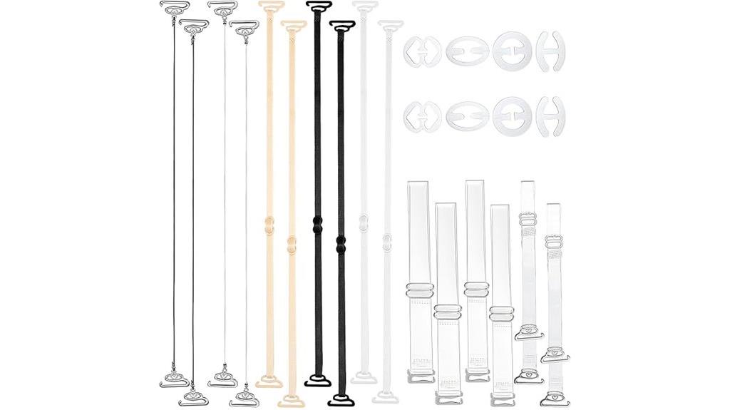 clear elastic dress straps