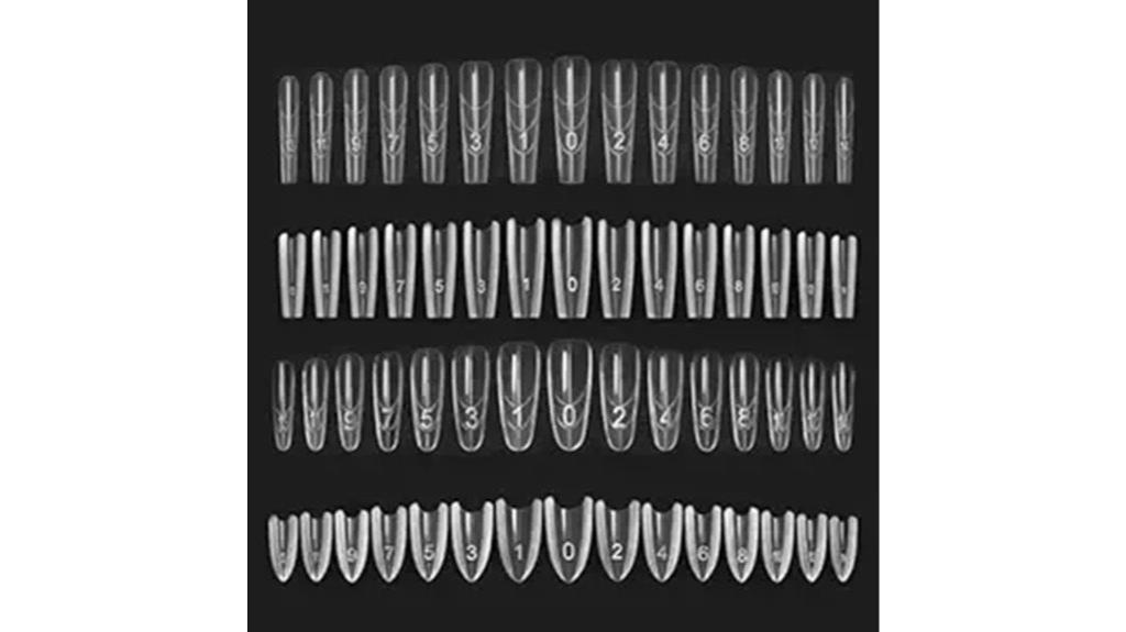 clear gel nail forms