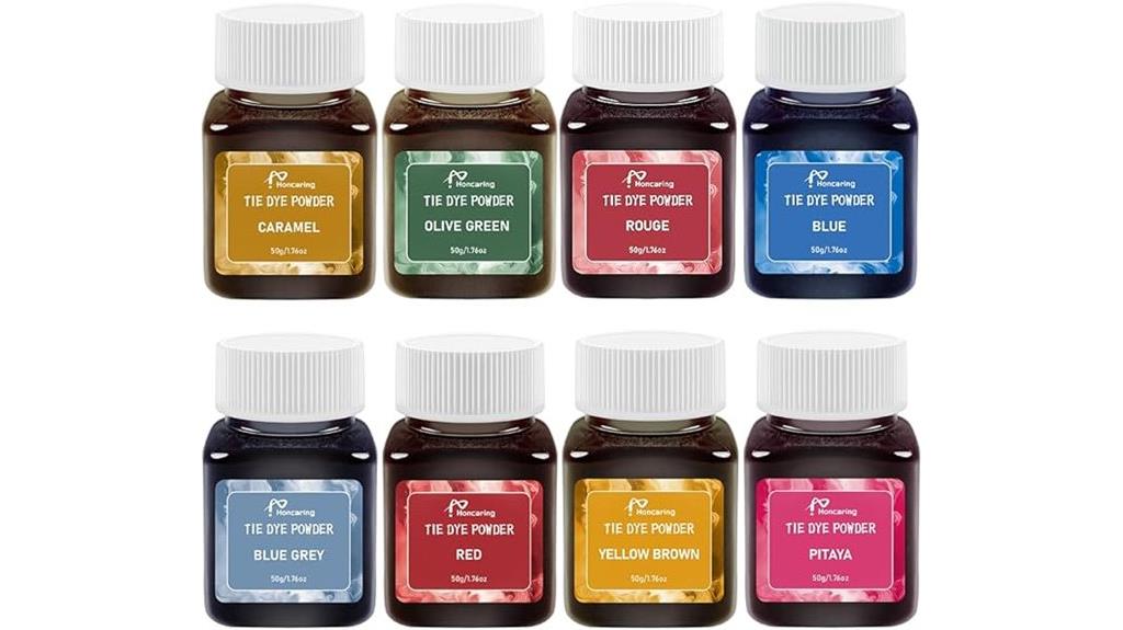 colorful tie dye kit