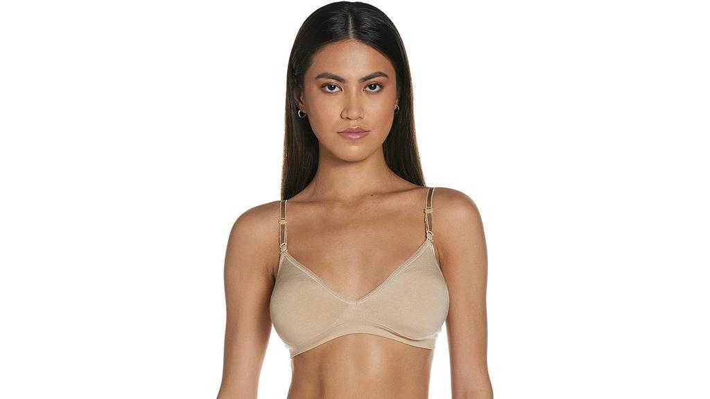 comfortable wireless t shirt bra
