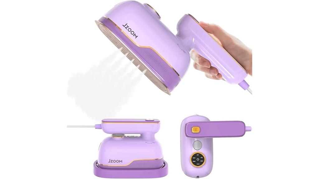compact dual function steamer