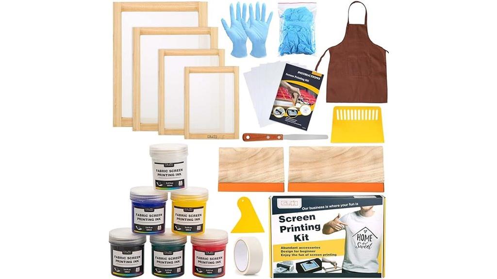 complete 38 piece printing kit