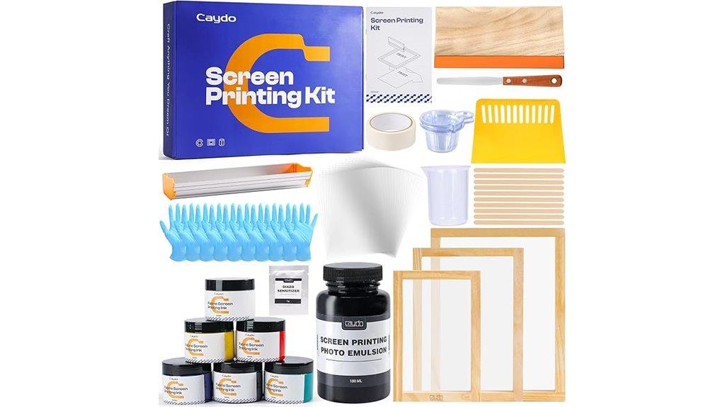 complete screen printing set