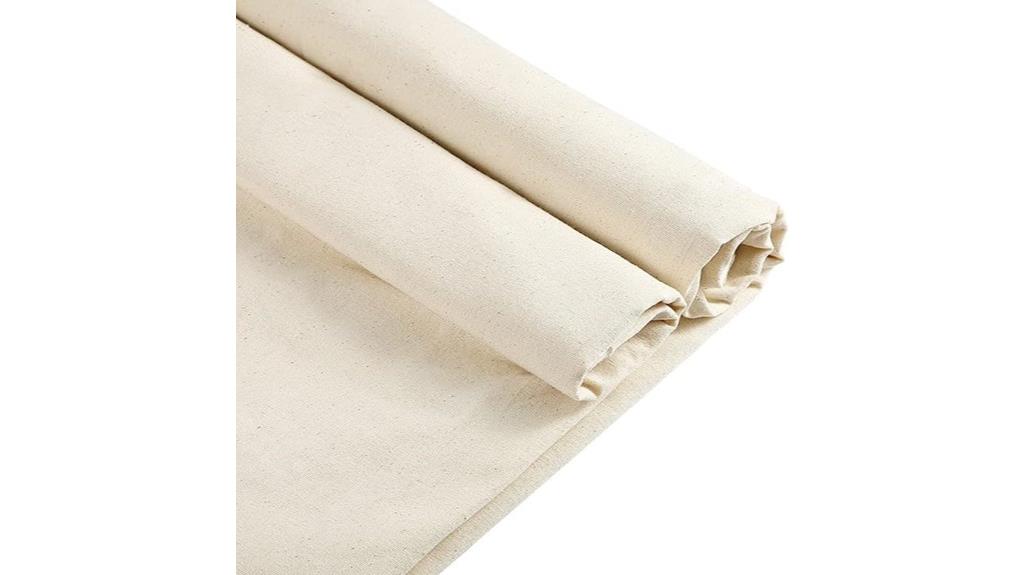 cotton muslin fabric roll