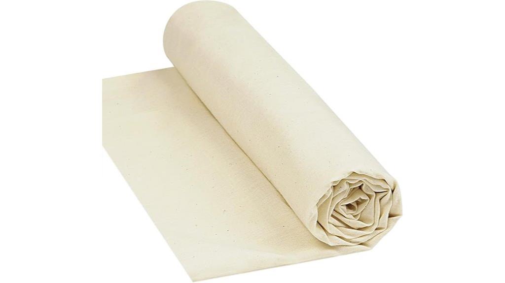 cotton muslin fabric roll