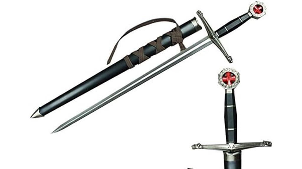 crusader knight sword replica