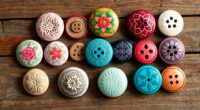 decorative button cover sets