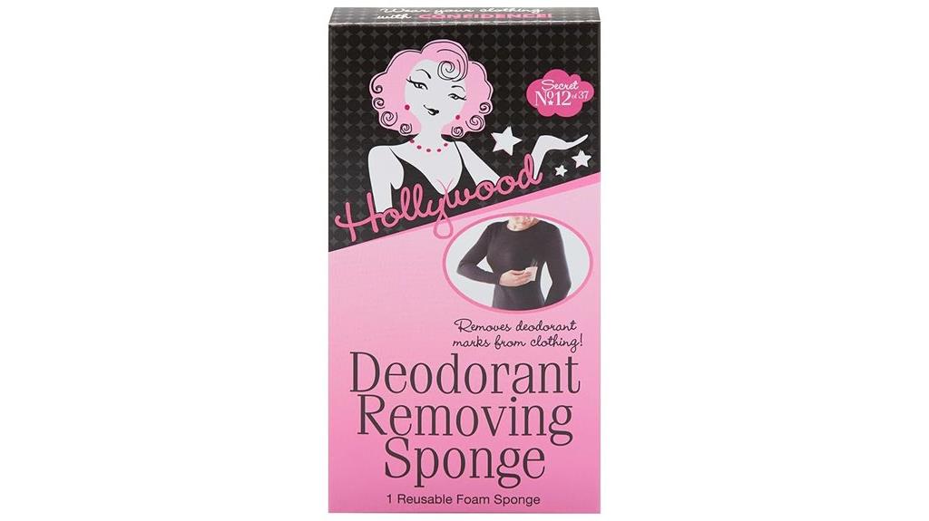 deodorant stain removal sponge