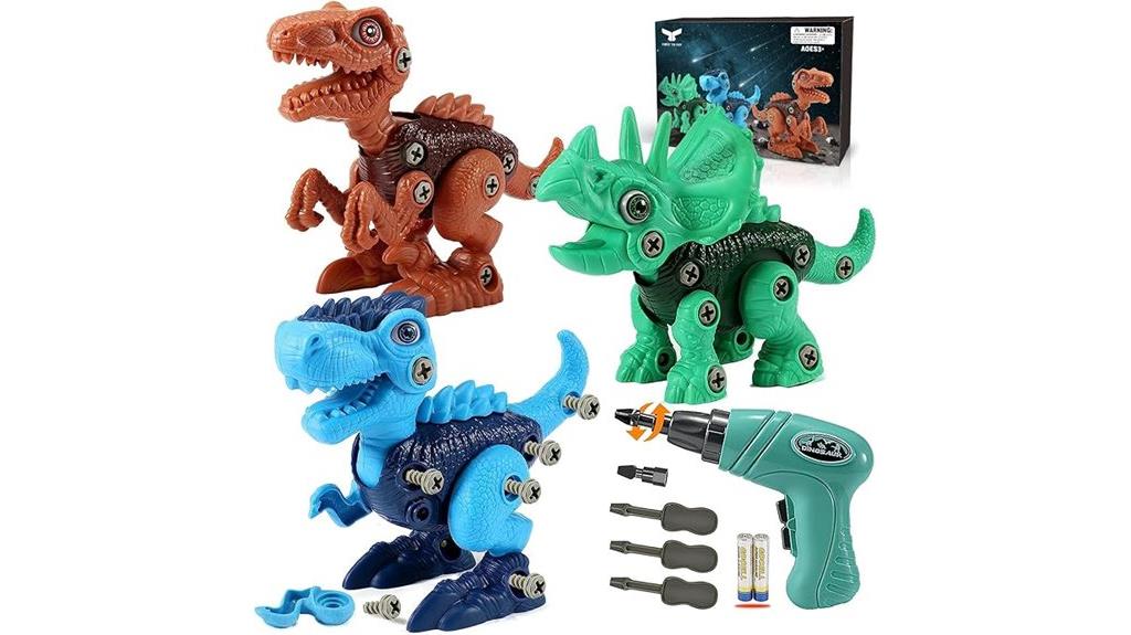 dinosaur building educational toys
