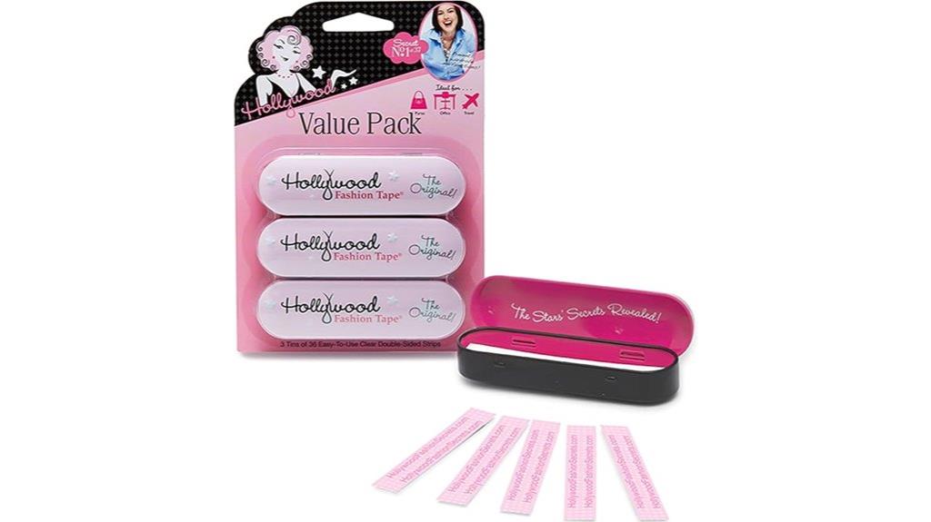 double stick fashion tape set