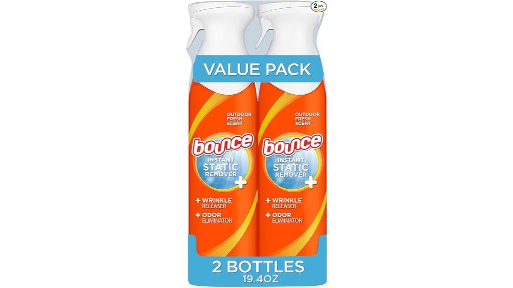 dual pack wrinkle spray