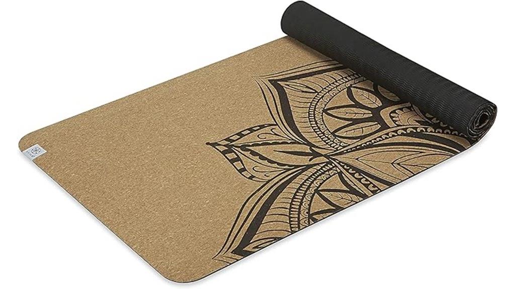 eco friendly cork yoga mat