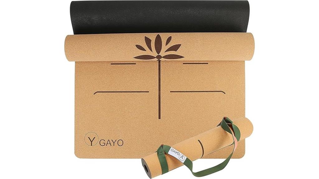 eco friendly non slip yoga mat