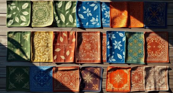 eco friendly plant dyed bandanas