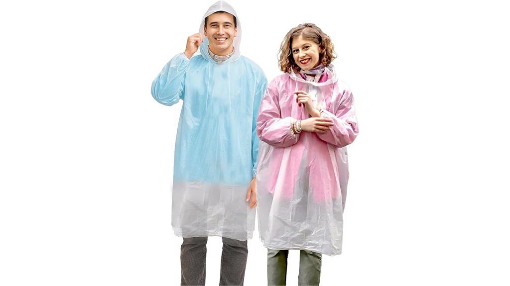 eco rain poncho pack