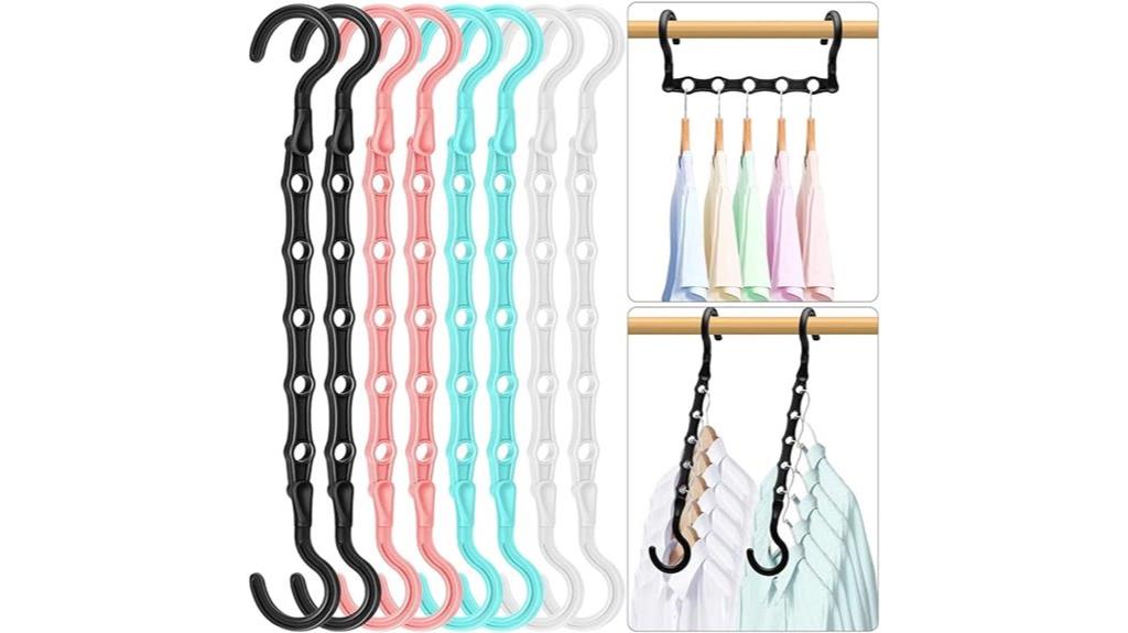eight pack cascading hangers