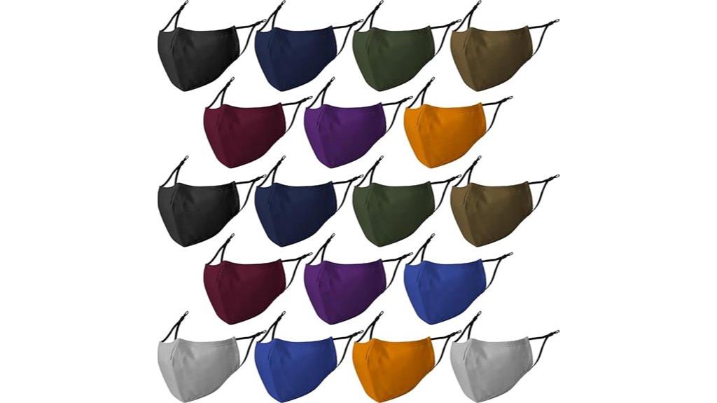 eighteen cloth mask pack