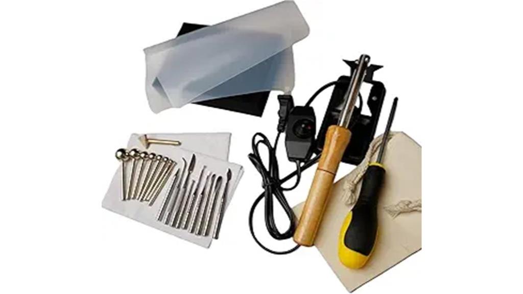 electric cloth flower kit