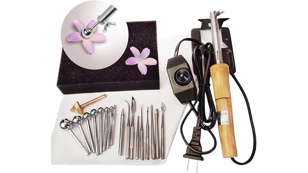 electric fabric flower kit