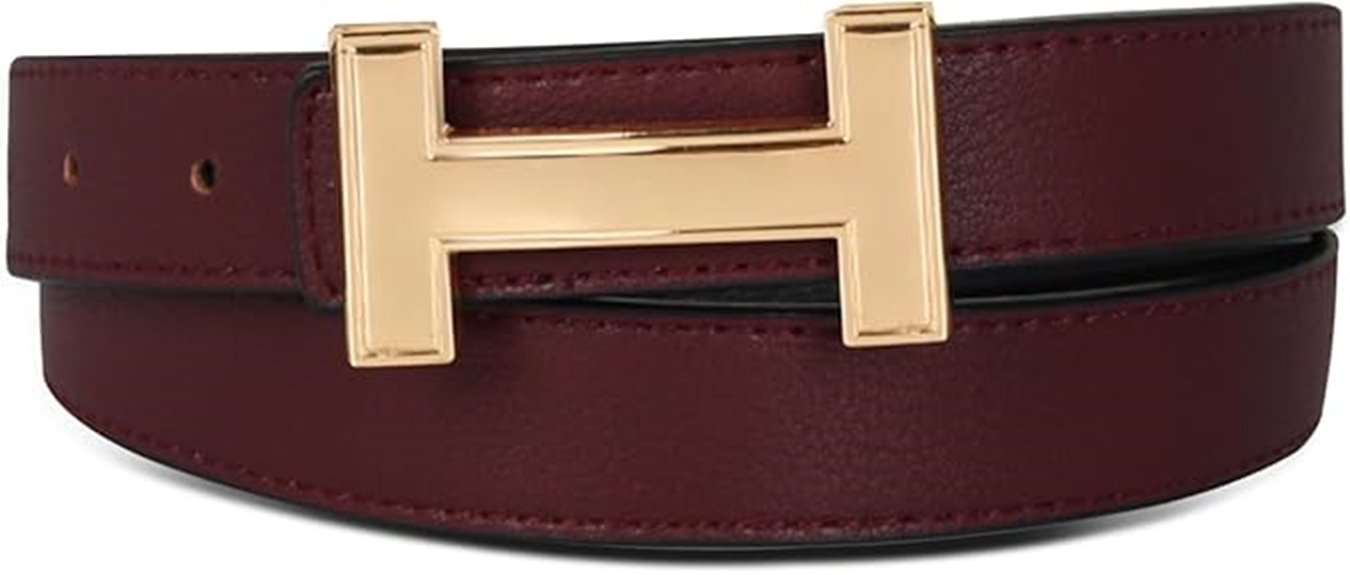 elegant women s gold belt