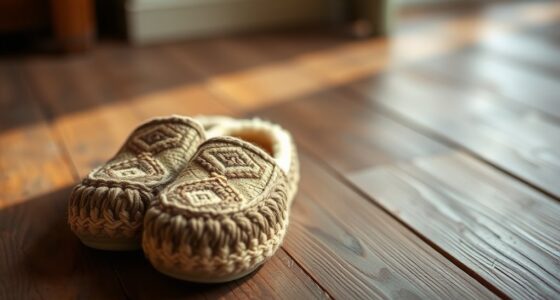 fair trade cozy house slippers