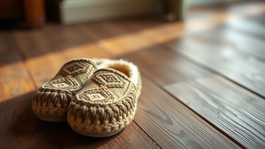 fair trade cozy house slippers