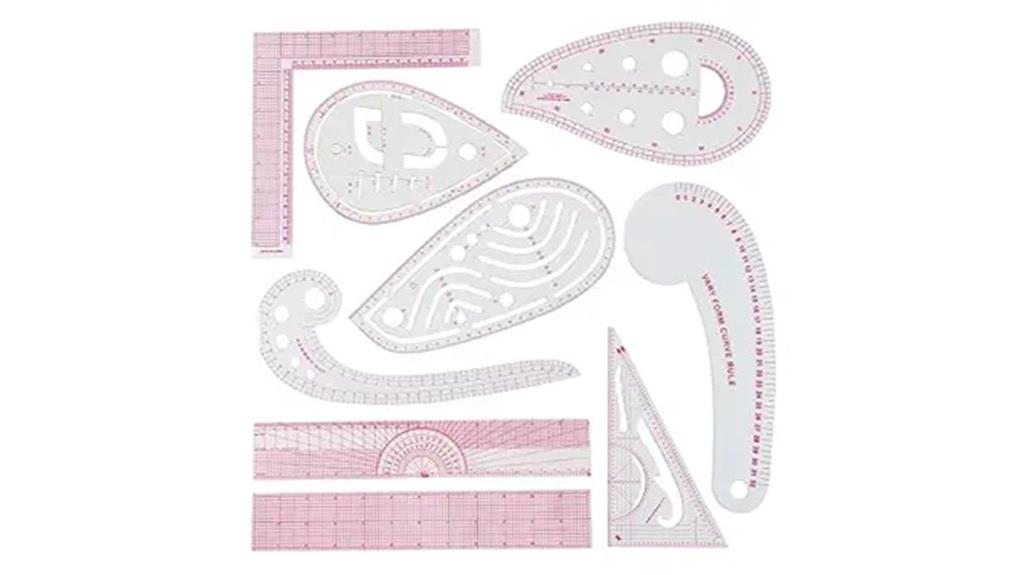 fashion sewing ruler kit