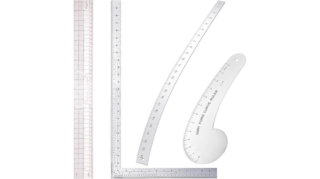 fashion sewing ruler set