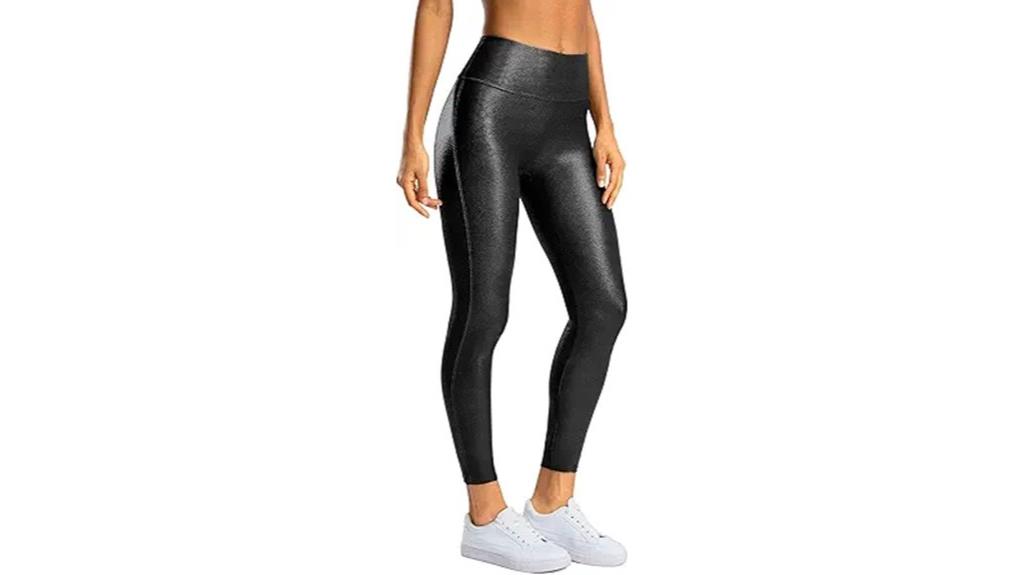faux leather leggings women