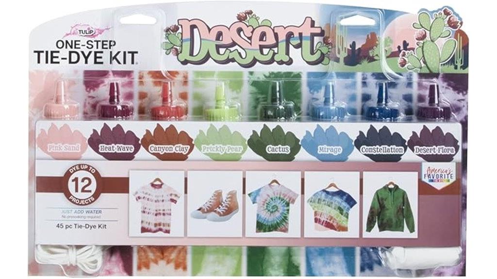 flower inspired dye kit