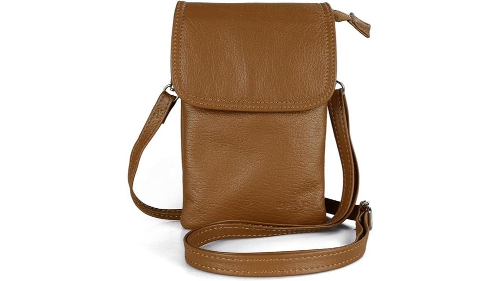 genuine leather crossbody bag