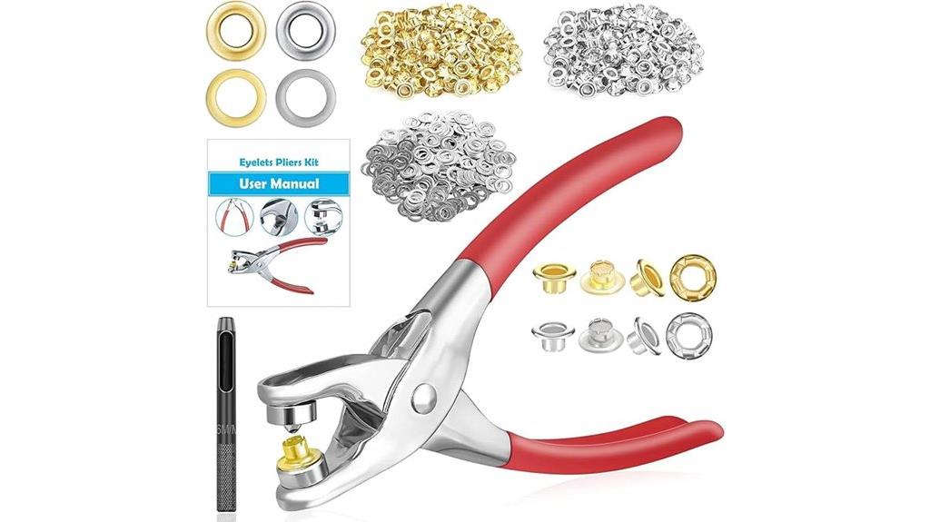 grommet eyelet pliers kit