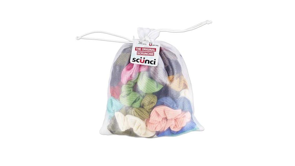 hair scrunchies 36 pack