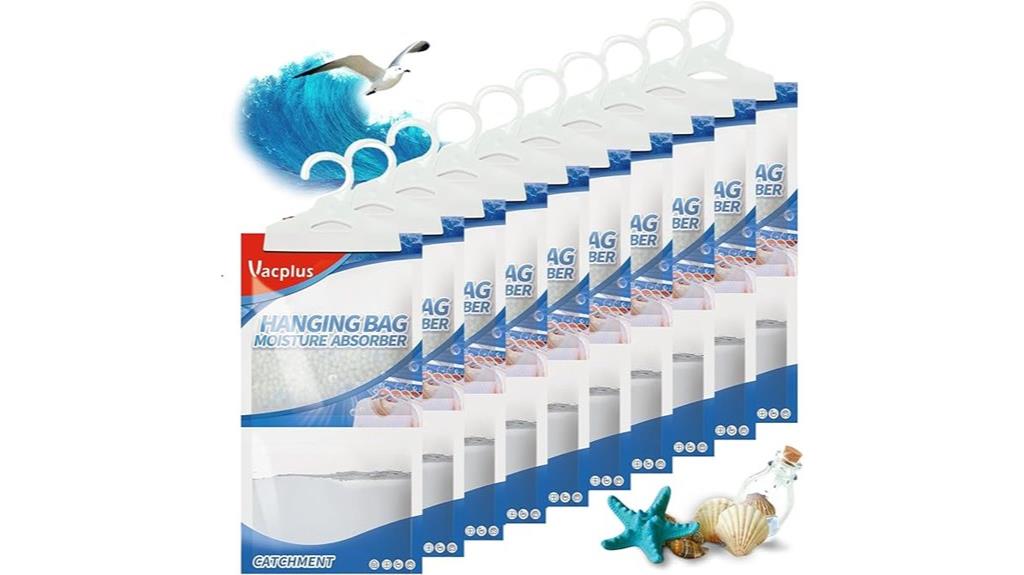 hanging moisture absorber bags