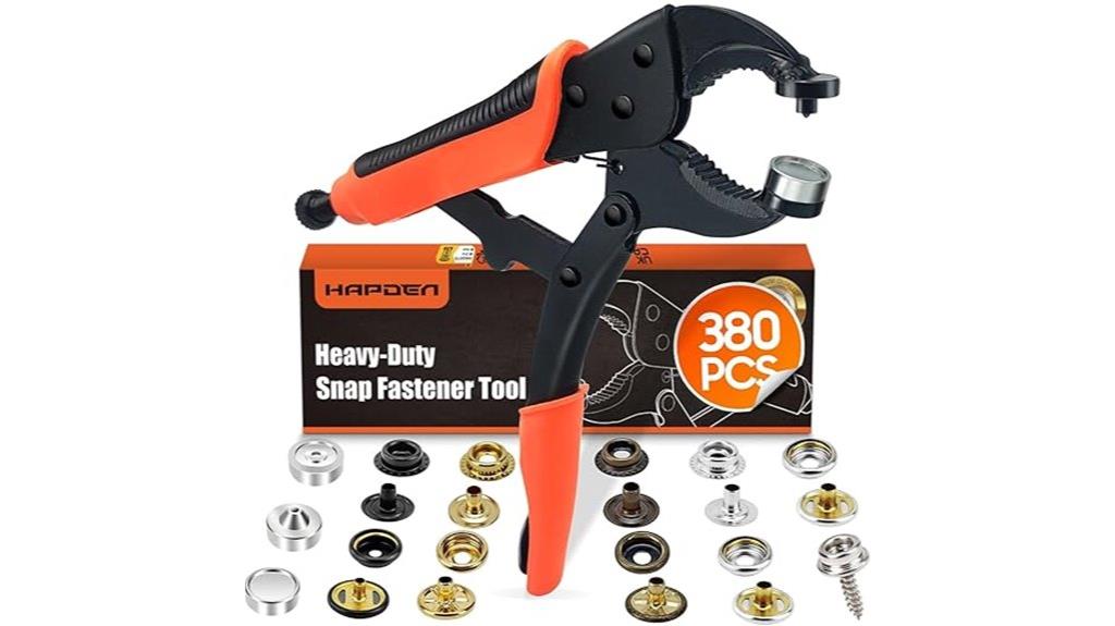 heavy duty snap fastener repair