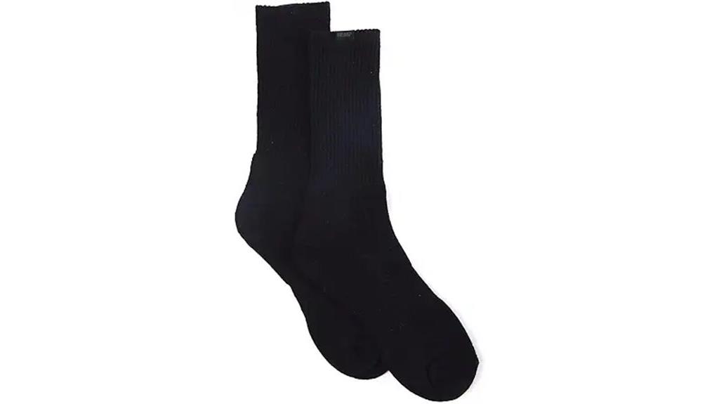 hemp label crew socks