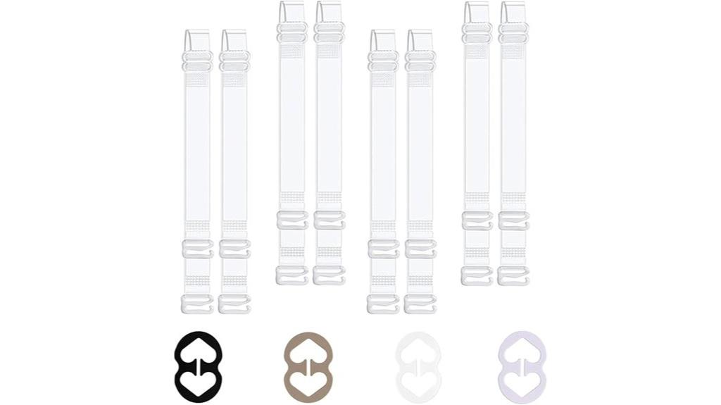 invisible bra strap set